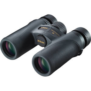 Nikon 10x30 Monarch 7 Compact Roof Prism Binocular with 8.3° Field of View, Black, U.S.A. 