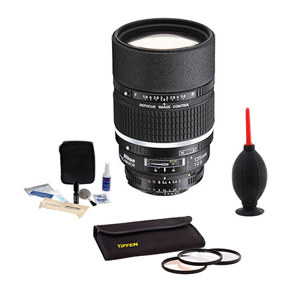  Nikon 135mm f/2 AF-D DC Nikkor Lens -  U.S.A. Warranty - Accessory Bundle with Tiffen 72mm Photo Essentials Filter Kit, Professional Lens Cleaning Kit, Adorama Hurricane Blower 