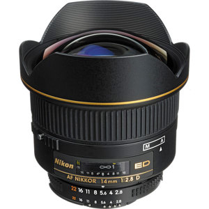  Nikon 14mm f/2.8D ED AF Nikkor Lens - U.S.A. Warranty 
