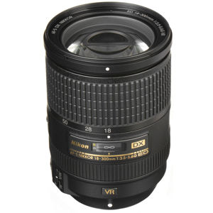  Nikon 18-300mm f/3.5-5.6G ED IF AF-S DX VR II Lens - U.S.A. Warranty 
