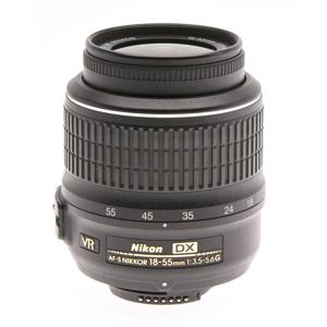  Nikon 18-55mm f/3.5-5.6G AF-S DX (VR) Vibration Reduction Lens F/DSLR Cameras -  U.S.A. Warranty 