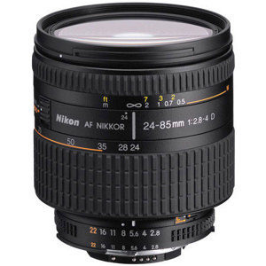  Nikon 24-85mm f/2.8-4 IF AF-D Nikkor Lens with Hood - Grey Market 