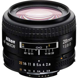 Nikon 28mm f/2.8D ED AF Nikkor Lens - Refurbished by Nikon USA: Picture 1 regular