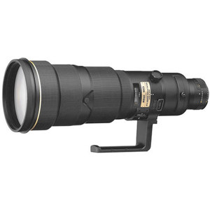  Nikon Nikon 500mm f/4D IF-ED AF-S II Telephoto Nikkor Lens with Case, Hood, 52mm Filter Holder, Gelatin Filter Holder - Black Finish - Refurbished by Nikon U.S.A. 