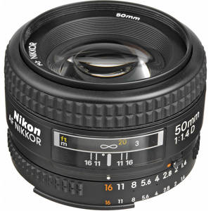  Nikon 50mm f/1.4D AF Nikkor Lens -  U.S.A. Warranty 