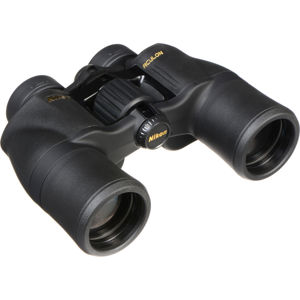  Nikon 8x42 Aculon A211 Porro Prism Binocular with 8 Degree Angle of View, U.S.A.- Black 