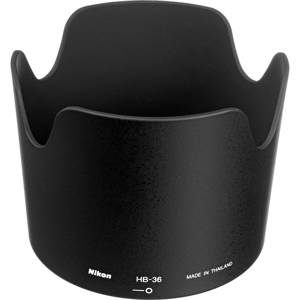  Nikon HB-36 Replacement Lens Hood for the 70-300mm f/4-5.6G VR Zoom Nikkor. 