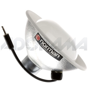  Norman 2DRP-ML 5" 120 Degree Reflector with Diffuser & Modeling Light. 