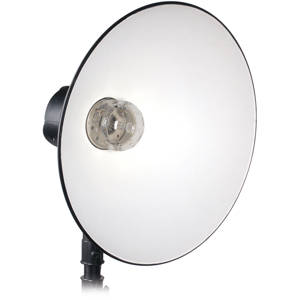  Norman 5WW 16" 70 Degree White Surface Portrait Reflector, Type 1, for use with LH500, LH500+, LH200 & LH2400s Flash Heads. 
