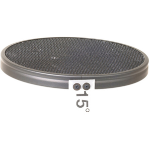  Norman Norman #G-5-1/2-15, 15 deg. 5" Round Honeycomb Grid, 1/2" Thick 
