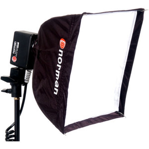  Norman #SSB12BP, 12" Square Softbox for the Battery Operated, Portable Lampheads. 