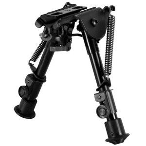  NcSTAR Compact Precision Grade Bipod with 3 Adapters 