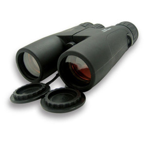  NcSTAR 10x 42mm Tactical Water Proof Roof Prism Binocular with 6.3 Degree Angle of View, Ruby Lens, Black 