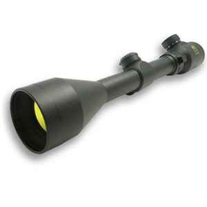  NcSTAR 3-9x 50mm Shooter Series Rifle Scope, Matte Black Finish with Red Illuminated P4 Sniper Reticle. 