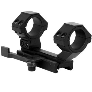  NcSTAR Vism AR Platform QR Weaver Mount / Cantilever Scope Mount Rear Ring /30mm and 1" Inserts 