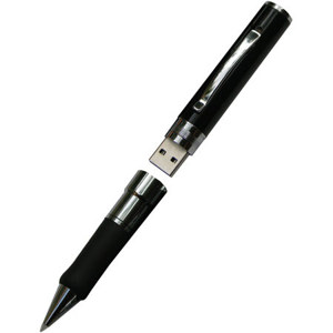  Night Owl NOPEN-4GB-B Executive Camera Pen with 4GB Memory, 640x480 Resolution, AVI Video Format, USB 