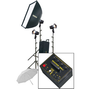 Novatron V600-D Complete Kit with Case, Umbrella, Box: Picture 1 regular