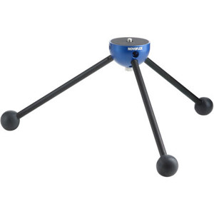  Novoflex BasicBall, Hybrid Mini Tripod/Tripod, Blue Finish 