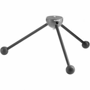  Novoflex BasicBall, Hybrid Mini Tripod/Tripod, Silver Finish 