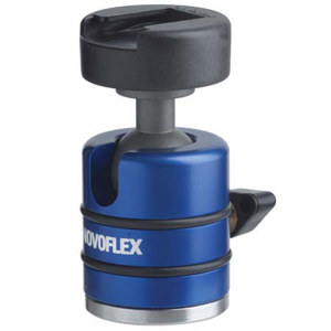  Novoflex Neiger 19, Small Ball Head with Removable Flash Shoe, 1/4x20 Thread. 