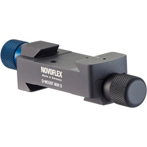  Novoflex Q-Mount-Mini D Arca Compatible Quick Mount Mini for Arca Type Plates with Parallel Top and Bottom Mounts 