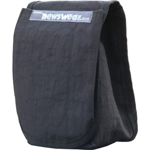  Newswear Small Press Pouch, Padded 7" Wide Angle Prime & Zoom Lens Carry Pouch, Black. 