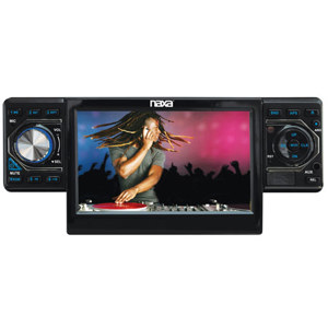 Naxa NCD-688 4.3" Car LCD Touch Screen Full Detachable PLL Electronic Tuning Stereo AM/FM Radio Multimedia Player NCD688
