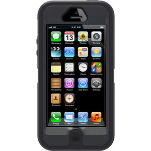 OtterBox Defender Case for iPhone 5, Black: Picture 1 regular