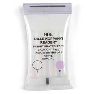  ODV NarcoPouch Dille-Koppanyi Reagent, Test for Barbiturates, 10 Pack 