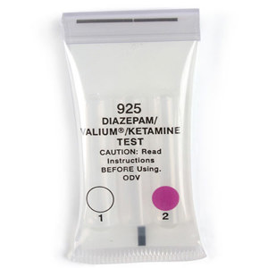  ODV NarcoPouch Valium/Diazepam Reagent Test, 10 Pack 