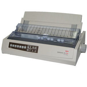  OKI Data Microline 391T Turbo, Wide Carriage Impact Printer with 360x360dpi Print Resolution, 24 Pins 