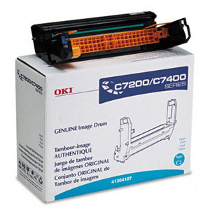  OKI Data 41304107 Cyan Image Drum for C7200/C7400 Series Type C2 Printers 