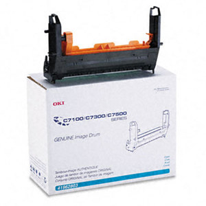  OKI Data 41962803 Cyan Image Drum for C7100/C7300/C7500 Series Type C4 Printers 
