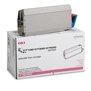  OKI Data Magenta Toner Cartridge for C7100/C7300/C7500 Series Type C4 Printers 