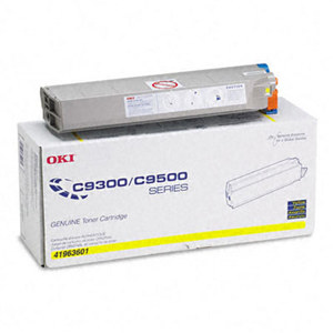  OKI Data Yellow Toner Cartridge for C9300/C9500 Series Type C5 Printers 