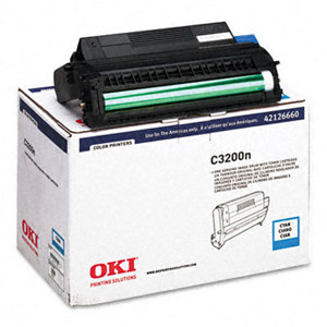  OKI Data 42126660 C3200n Cyan Image Drum Type C6 Toner Cartridge 