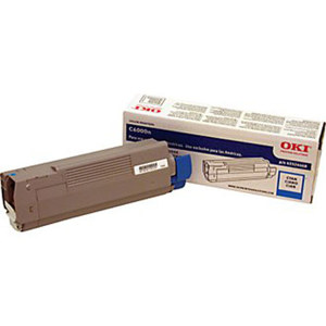  OKI Data 43324468 Cyan Toner Cartridge for C6000/C6050n Series Printers 