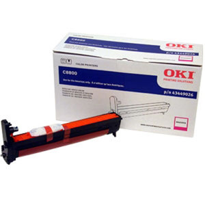  OKI Data 43449026 Magenta Image Drum for C8800 Series Printers, Yields upto 20,000 Pages 