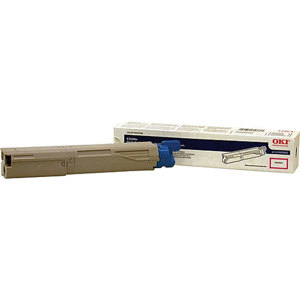  OKI Data SC Magenta Color Toner Cartridge, for C3400n LED Printer and C3530 MFP, (Yield: Approximatly 1,000 Pages) 