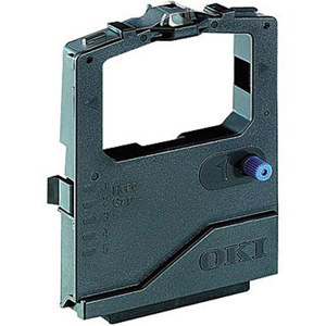  OKI Data Black Nylon Ribbon Cartridge for 425D/425S Dot Matrix POS Printer 