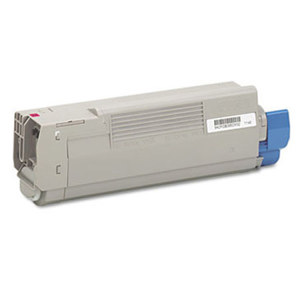  OKI Data 43865718 Magenta Toner Cartridge for C6150/MC560 Series Printers, Yields Approx. 6000 Pages 