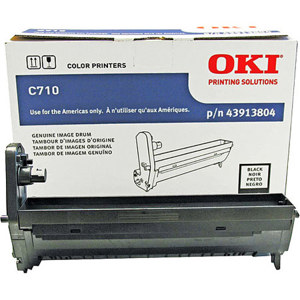  OKI Data 43913804 Black Image Drum for C710 Series Printers 