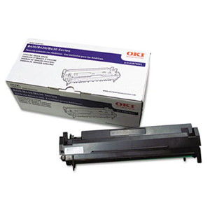  OKI Data Black Imaging Drum Unit for B410 / B420 / B430 / MB400 MFP Series Printers, Yields Approx. 25000 Pages 