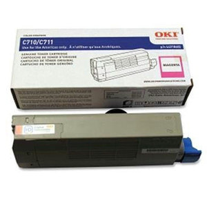  OKI Data Magenta Toner Cartridge for C711 Series Printers, Yields Approx. 11500 Pages 