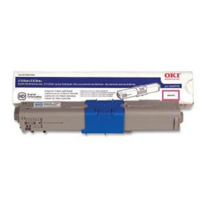  OKI Data 44469720 Magenta Toner Cartridge for C530/MC561 Type C17 Printers 