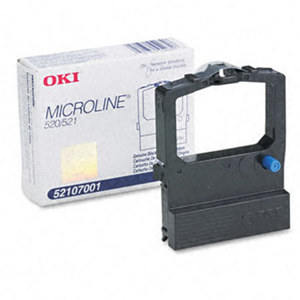  OKI Data 52107001 Black Ribbon for ML520 and ML521 