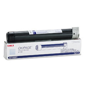  OKI Data Black Toner Cartridge for Page 10ex/10i/12i/12i/n/14e Series Type 5 Printers, Yields Approx. 2000 Pages 