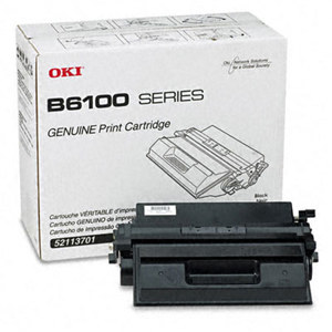  OKI Data High Capacity Black Toner Cartridge for B6100 Series Type 9 Printer, Yields Approx. 15000 Pages 
