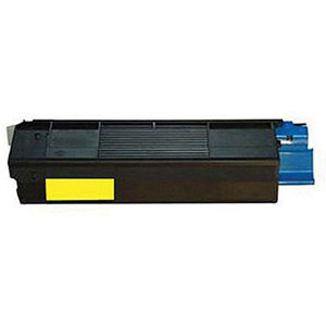  OKI Data 52115901 Type C6 Laser Toner Cartridge for ES1624n MFP, ES1624n MFP Printers, 5000 Pages Yield, Yellow 