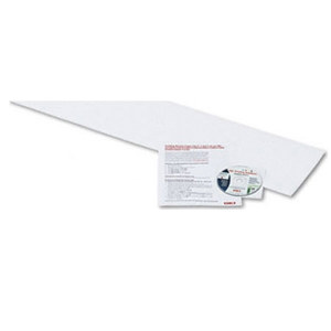  OKI Data Banner Paper for C830/C8800/C9600/C9800/C860 Series Printers, 11.69x47.24", 25 Sheets Per Box 